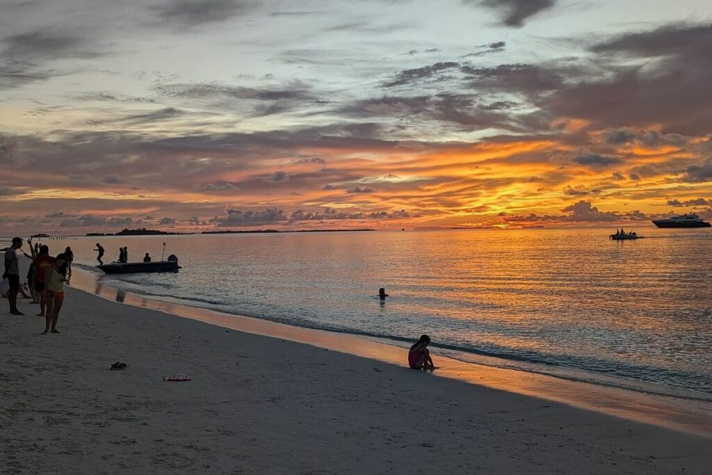 Maldives beach