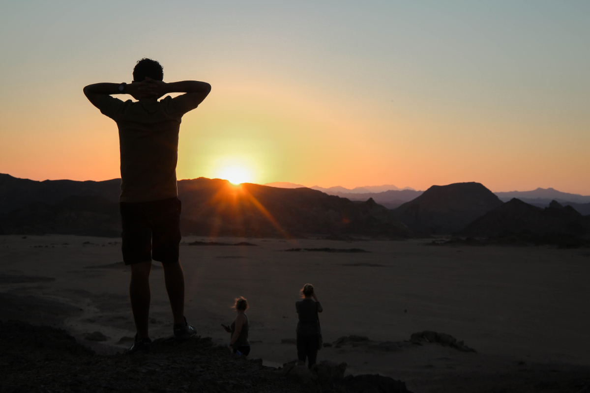 Wadi Sabarah Sunset Hiking