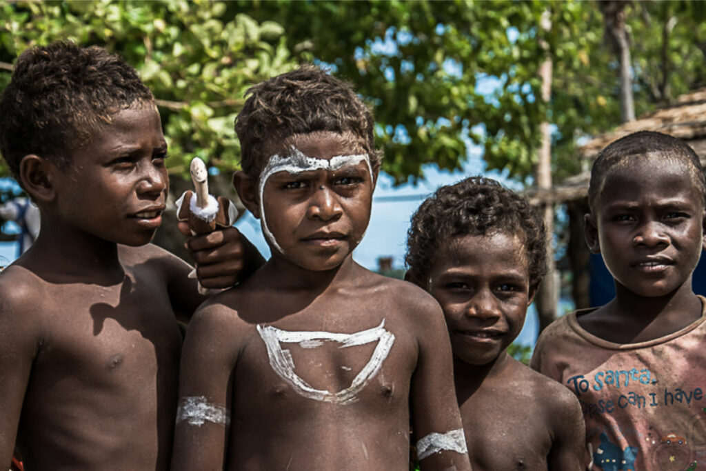 Solomon Islands children